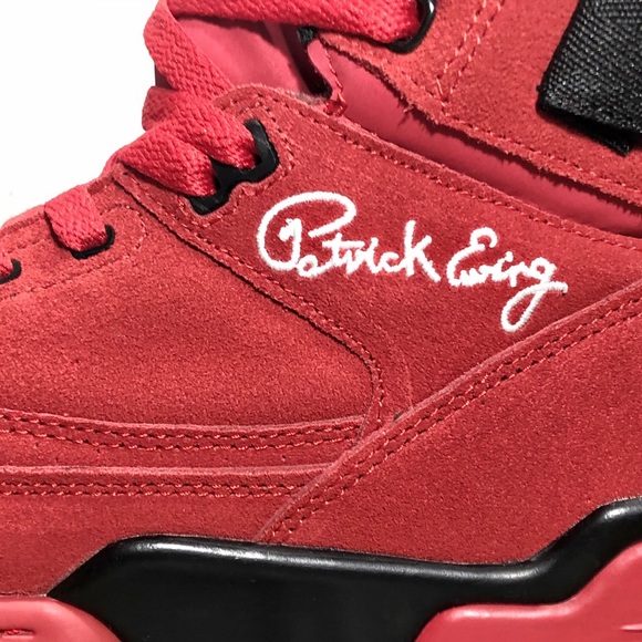 Ewing 33 Hi Red & Black OG VNDS With OG Box - Picture 14 of 16